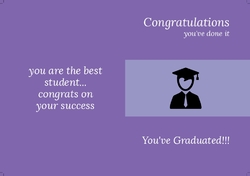 You've Graduated!!-GC210x148P