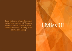 I Miss You-GC210x148P