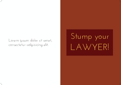 Stump Your Lawyer!-GC210x148P