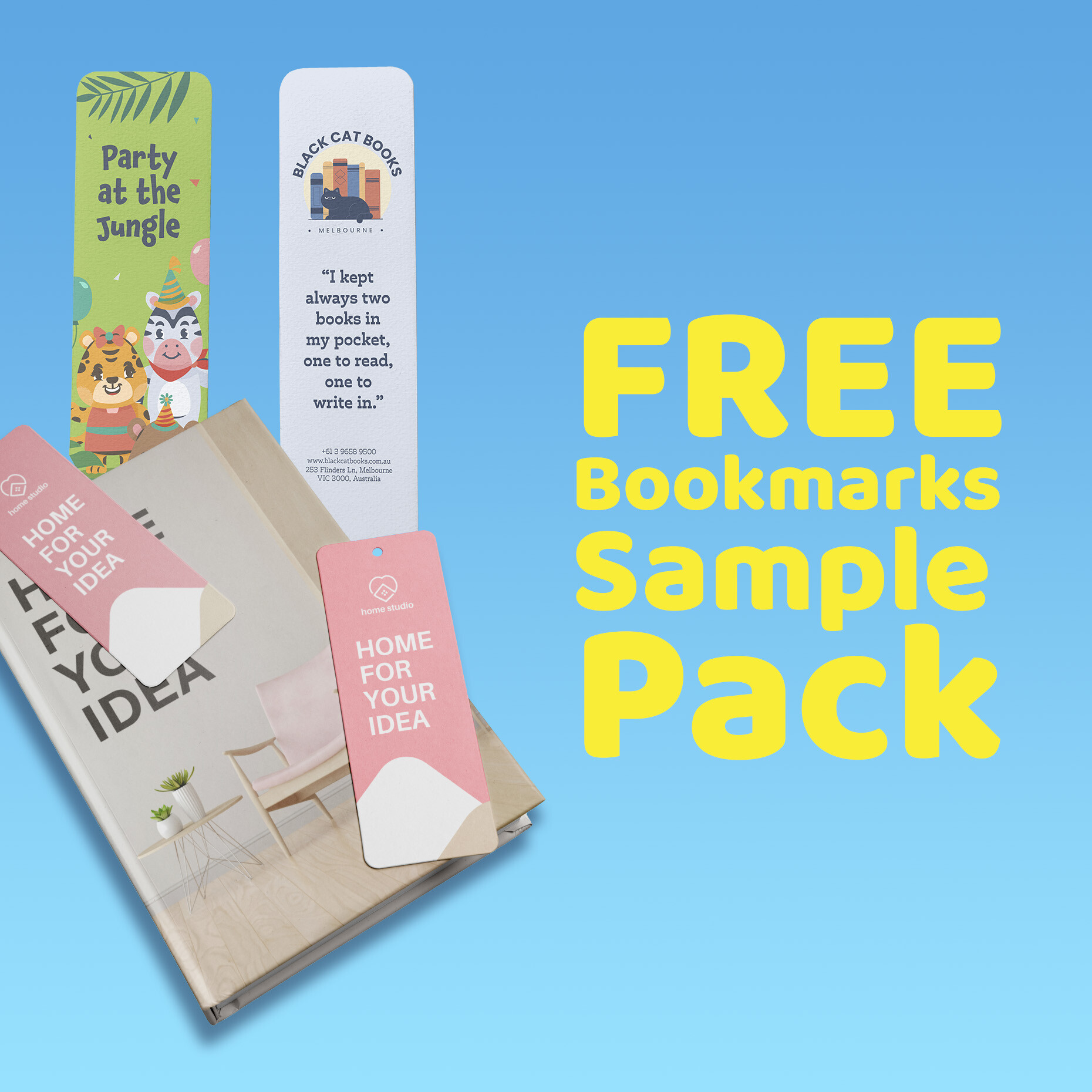 Free - Bookmark Sample Pack